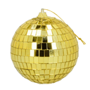 Boules Disco 8 cm or - paquet de 6