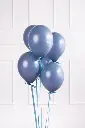 Ballons latex 11" bleu marine pastel, paquet de 50