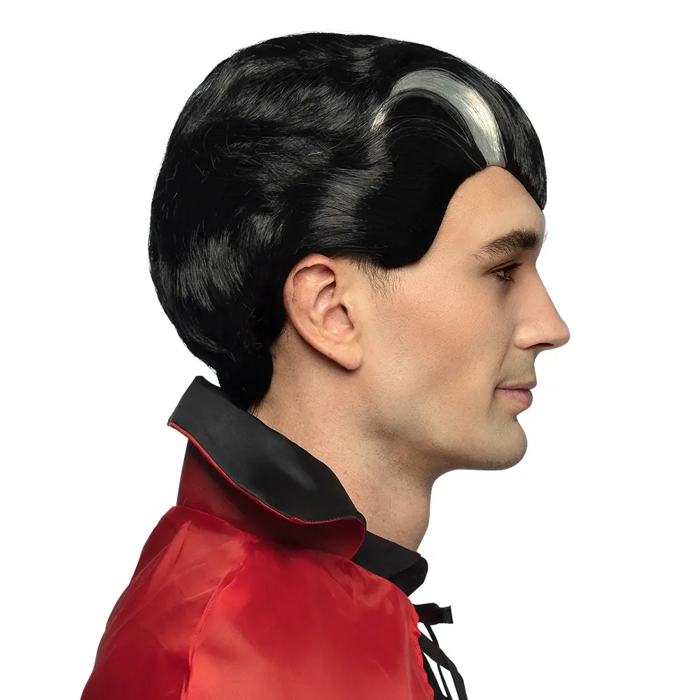 Perruque courte de vampire pour Halloween