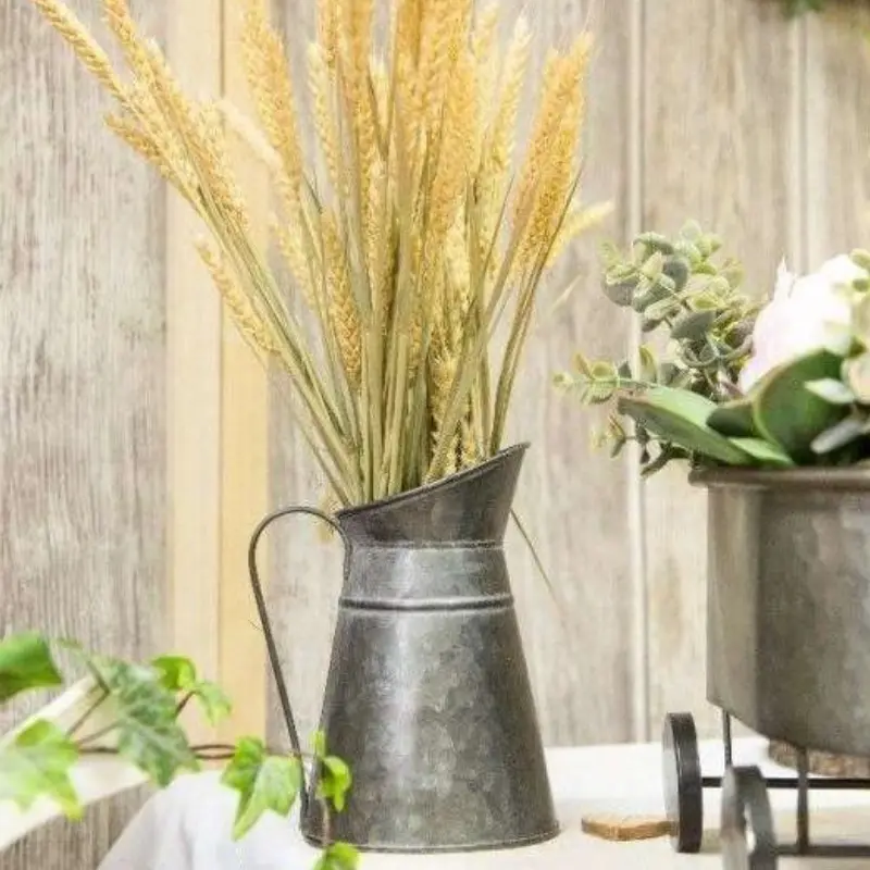 Cruche à lait en zinc 17,5 cm