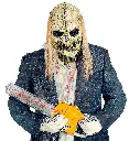 Tronçonneuse ensanglantée en plastique pour Halloween - Massacre à la tronçonneuse