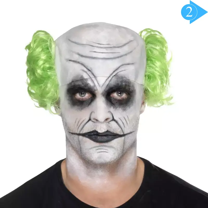 Etape 2 maquillage clown