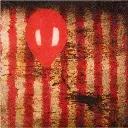 Serviettes de table ballon rouge de Pennywise