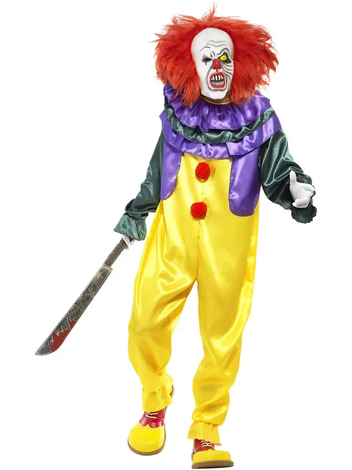 Déguisement homme clown tueur Pennywise