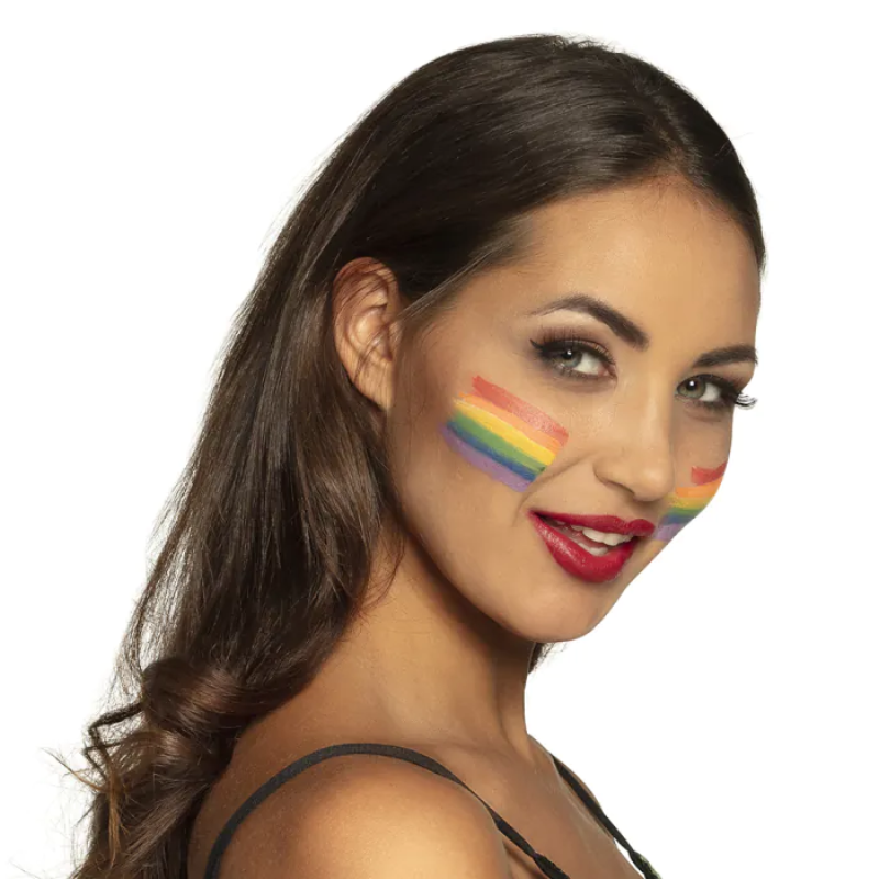 Bâton de maquillage 6 en 1 Arc-en-ciel