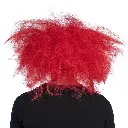 Masque tête latex Ruddy clown