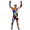 Le Clown Morphsuit Adulte