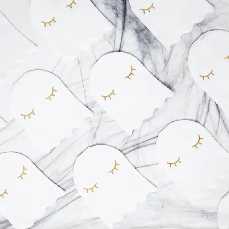 Serviettes fantôme pour décoration de table Halloween