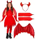 Déguisement fille Diablesse