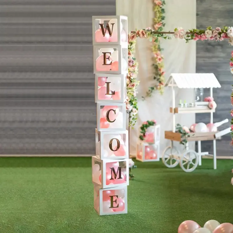 Set de 48 lettres adhésives rose gold