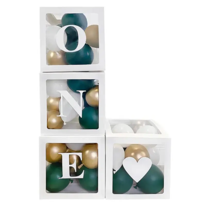 Set de 48 lettres adhésives blanches