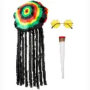 Set d'accessoires Rastafari Jamaïque