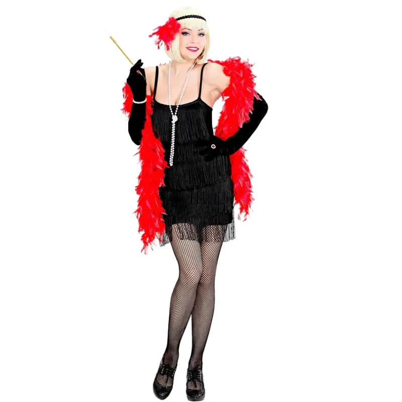 Déguisement Charleston 20's noire pour femme