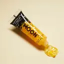 Tube gel pailleté jaune fluo UV 12 ml - Moon Glow