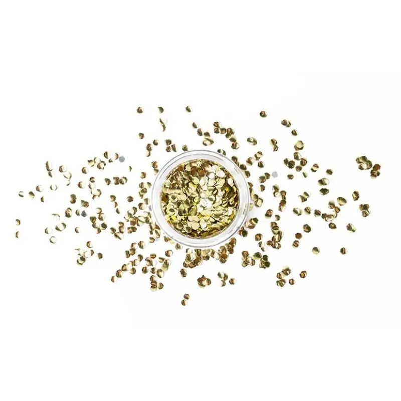 Paillettes or épaisses en pot - 3g
