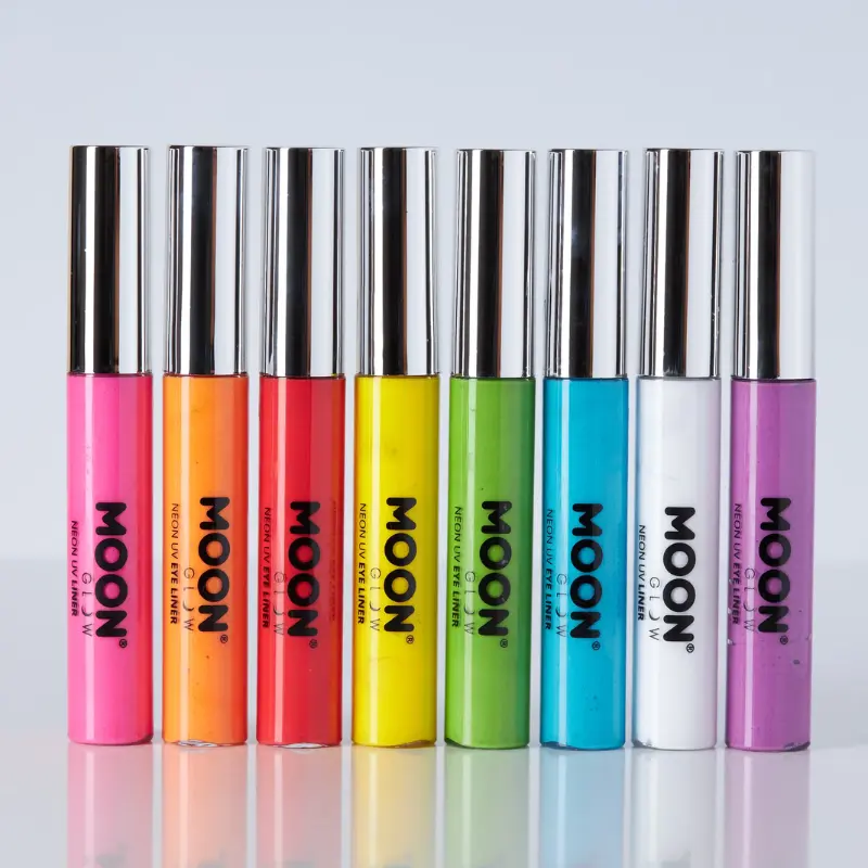 Set de 8 eyeliner neon UV intense
