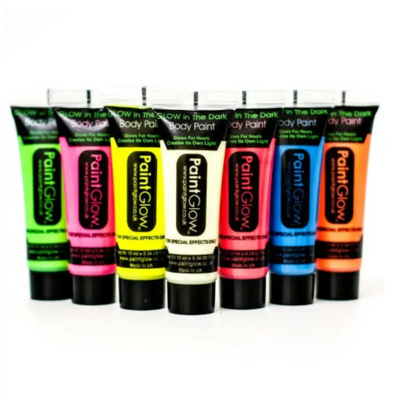 Maquillage visage et corps phosphorescent