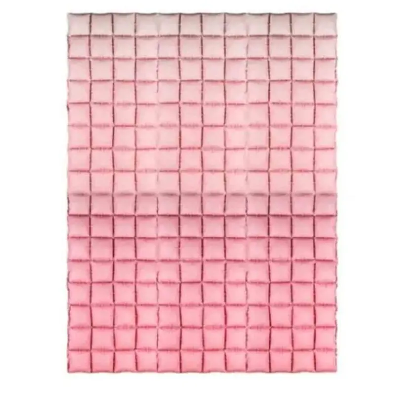 Rideau de ballon en aluminium rose ombré