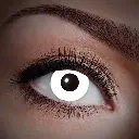 Lentilles fantaisies UV blanc