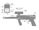 Laser game location diagram