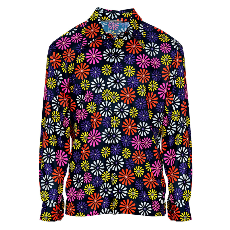 Chemise 70's Groovy Style pour homme