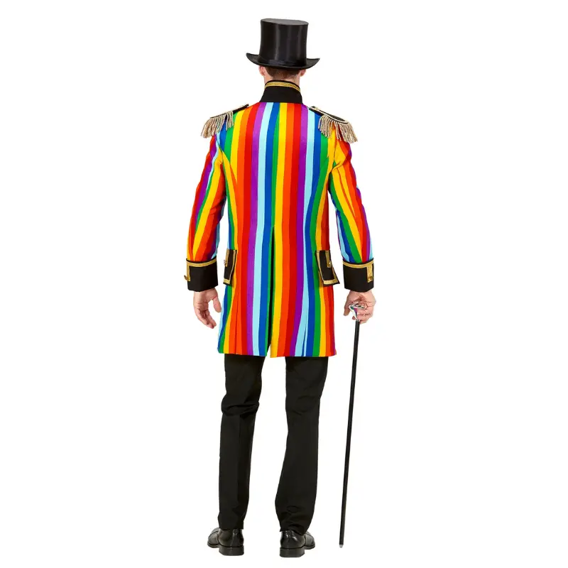 Menteau de parade arc-en-ciel