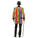 Menteau de parade arc-en-ciel