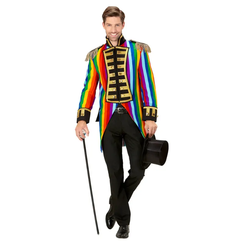 Menteau de parade arc-en-ciel