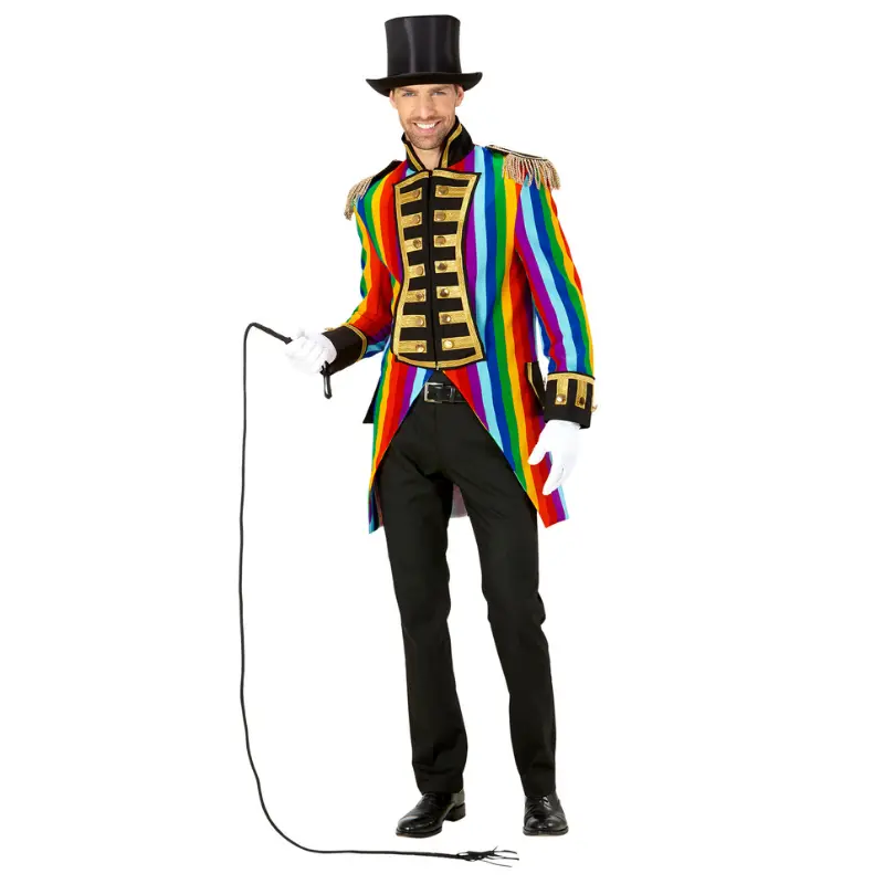 Menteau de parade arc-en-ciel