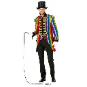 Menteau de parade arc-en-ciel