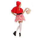 Déguisement de chaperon rouge pour femme