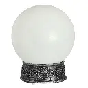 Boule de cristal sur support (lumière et son) 20 cm