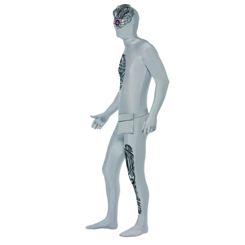 Déguisement seconde peau Robot