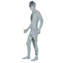 Déguisement seconde peau Robot