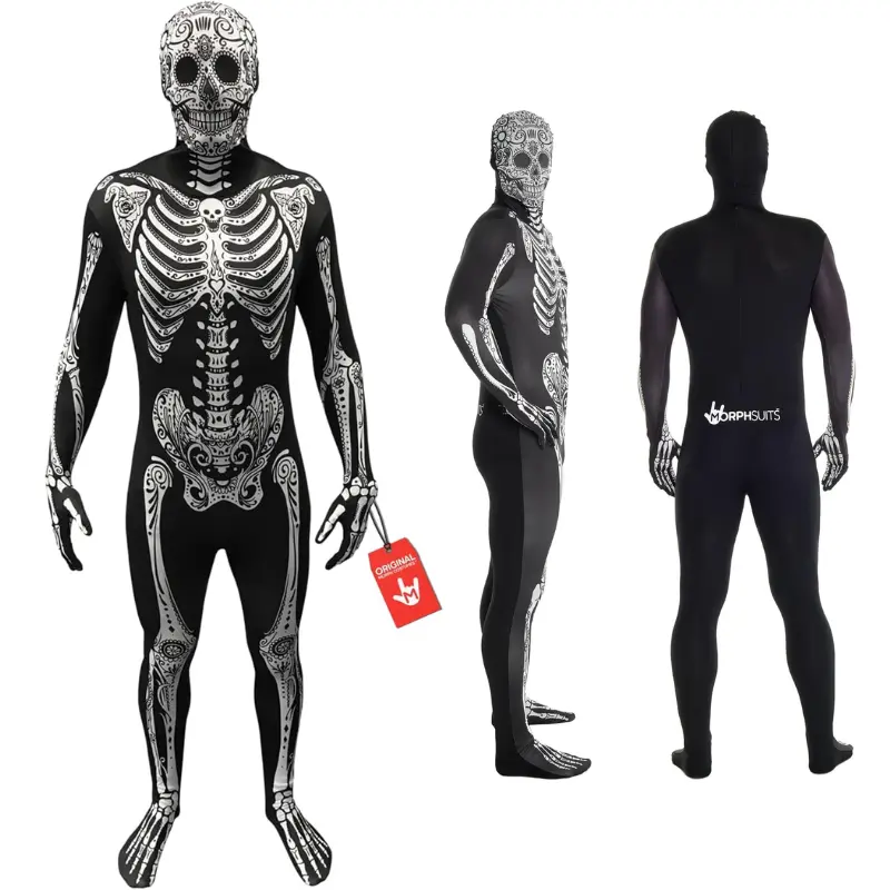 Déguisement seconde peau Morphsuits™ jour des morts