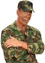 Casquette Militaire en Tissu Ajustable