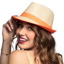 Chapeau Maui orange fluo