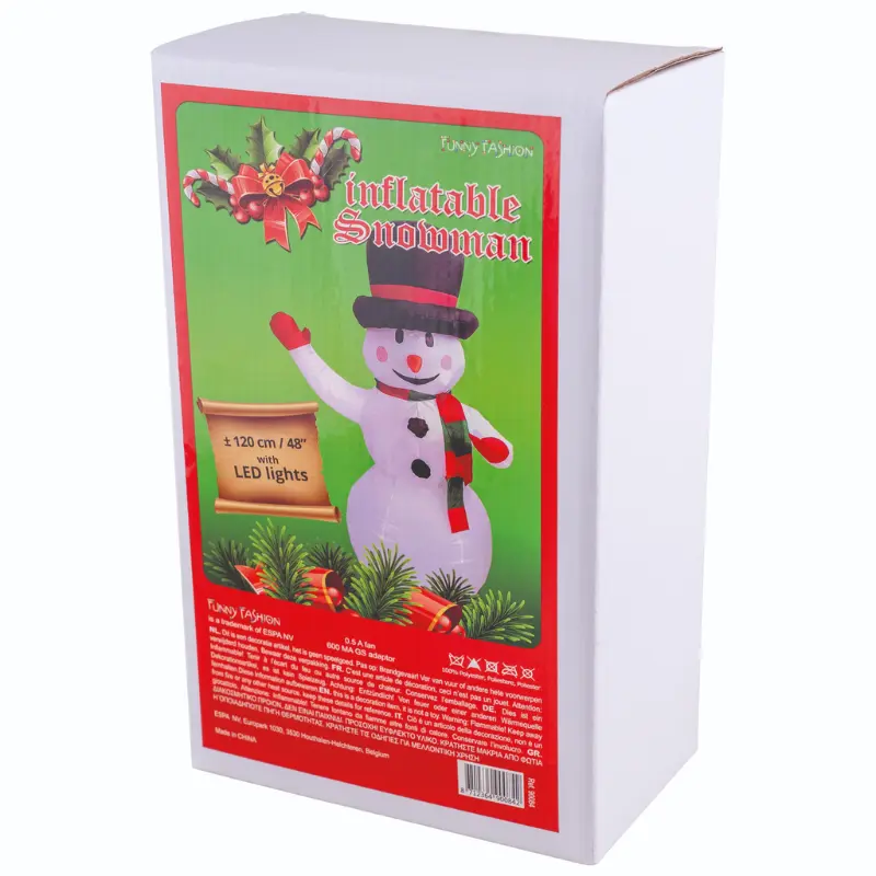 Bonhomme de neige gonflable