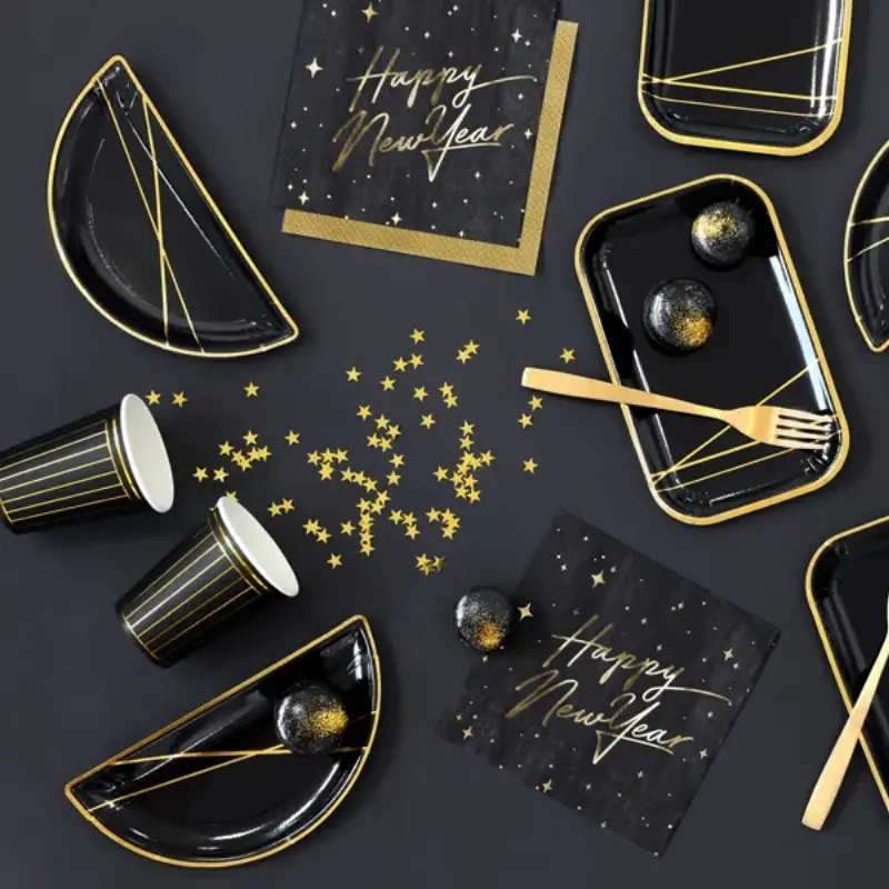 Confettis étoiles or