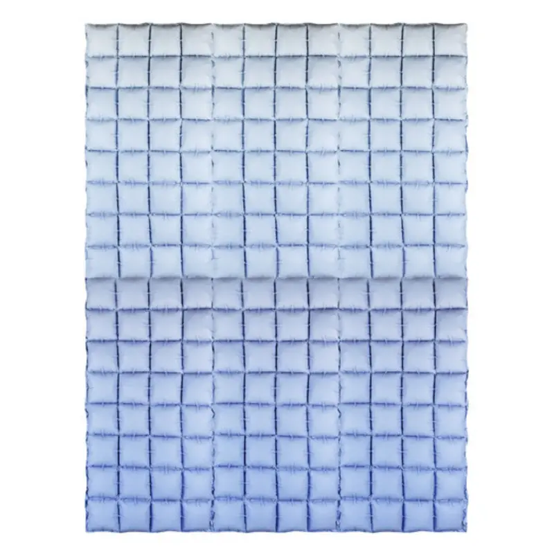 Rideau de ballon en aluminium bleu ombré