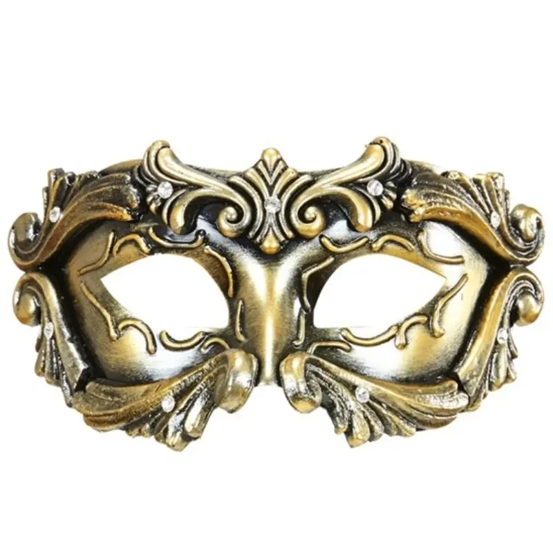 Masque Vénitien baroque bronze
