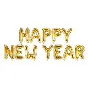 Guirlande de ballons Happy New Year