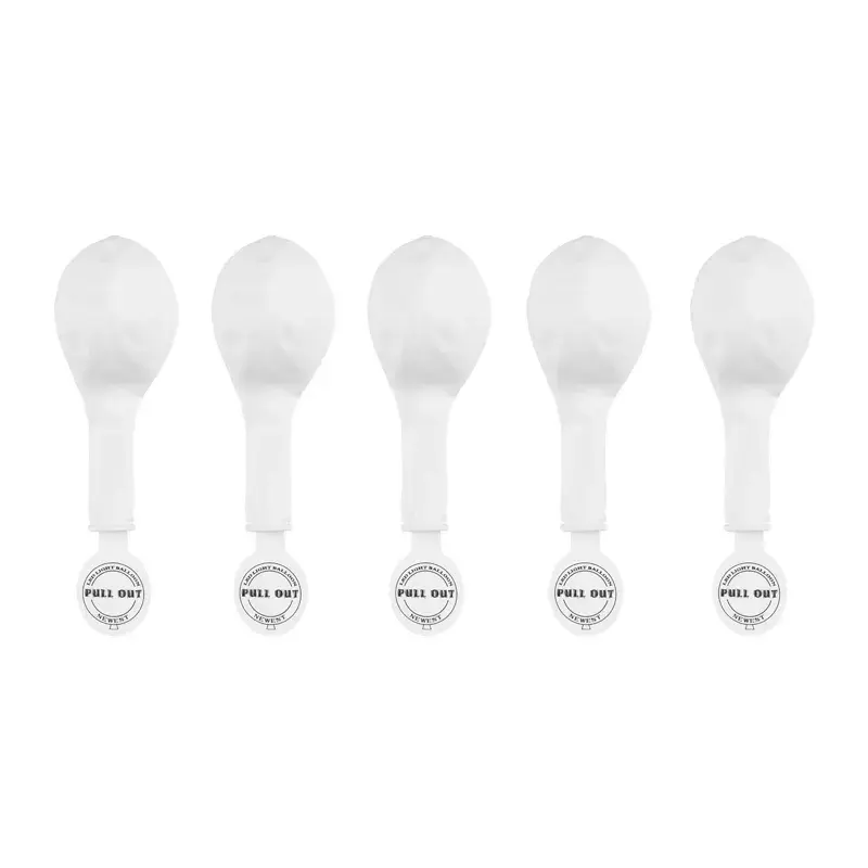 ballons latex blanc LED
