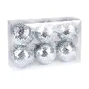 boules disco argent