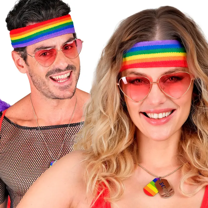 Lunettes Cœur rouge