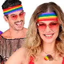 Lunettes Cœur rouge