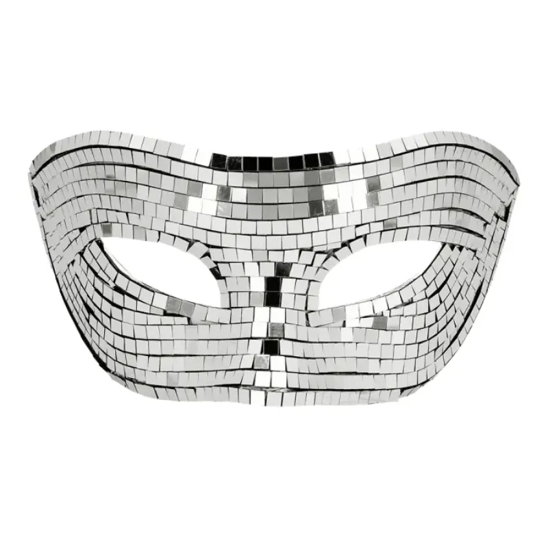 Masque Disco argent