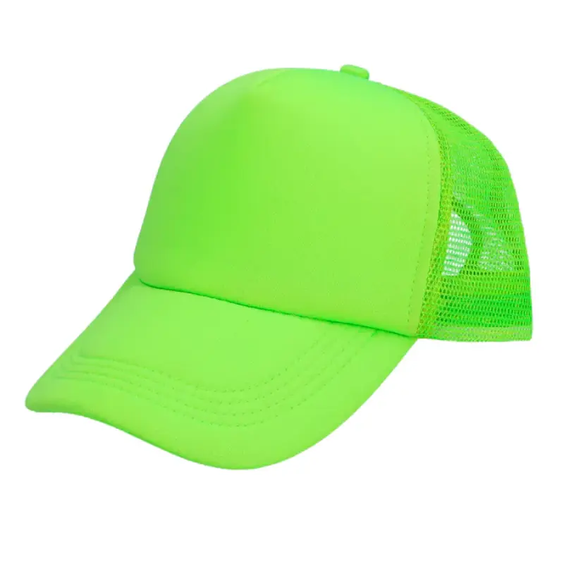 Casquette verte néon