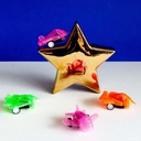 Lot de 4 petits avions sur roues