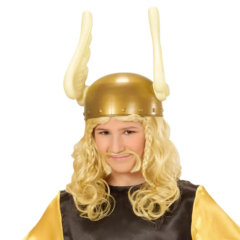 Casque de gaulois avec ailes pour enfant